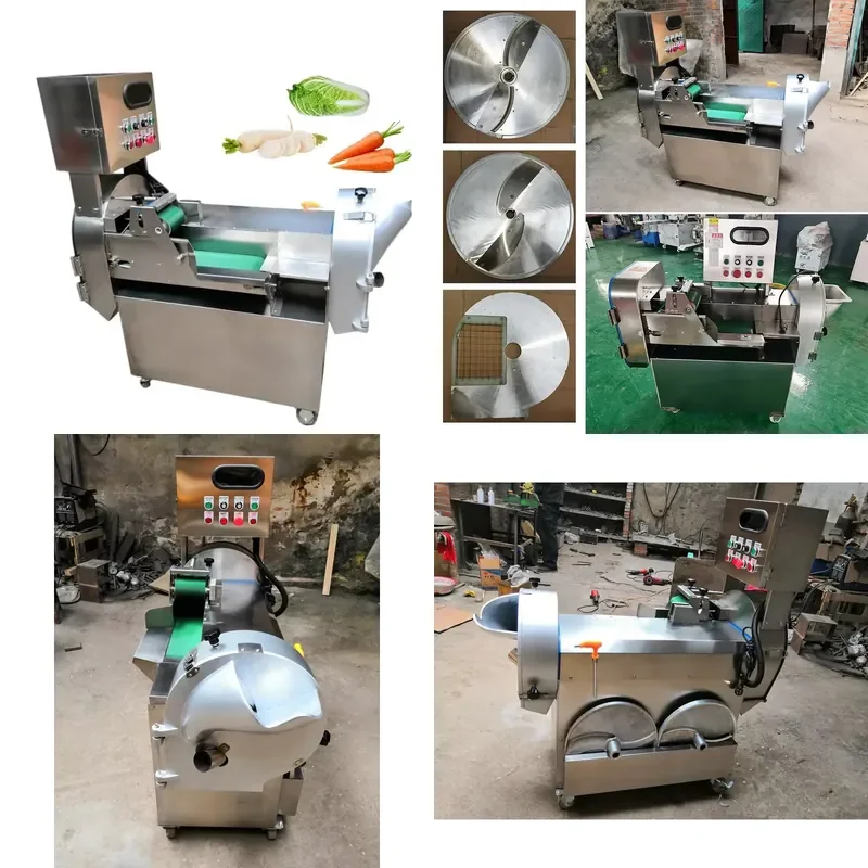 Commercial Industrial Vegetable Cutter Cheese Slicer Heavy Duty Food Processor for Kitchen Restaurant High Efficiency