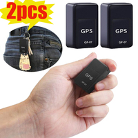 GPS GF-07 Car Mini Tracker Waterproof Builtin Battery SIM Card Locator Magnetic Fixed Antitheft Tracker Car Accessories