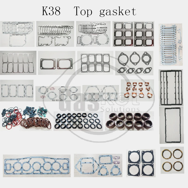 

K38 KT38 KTA38 ENGINE Top gasket & LOWER GASKET for CUMMINS DIESEL