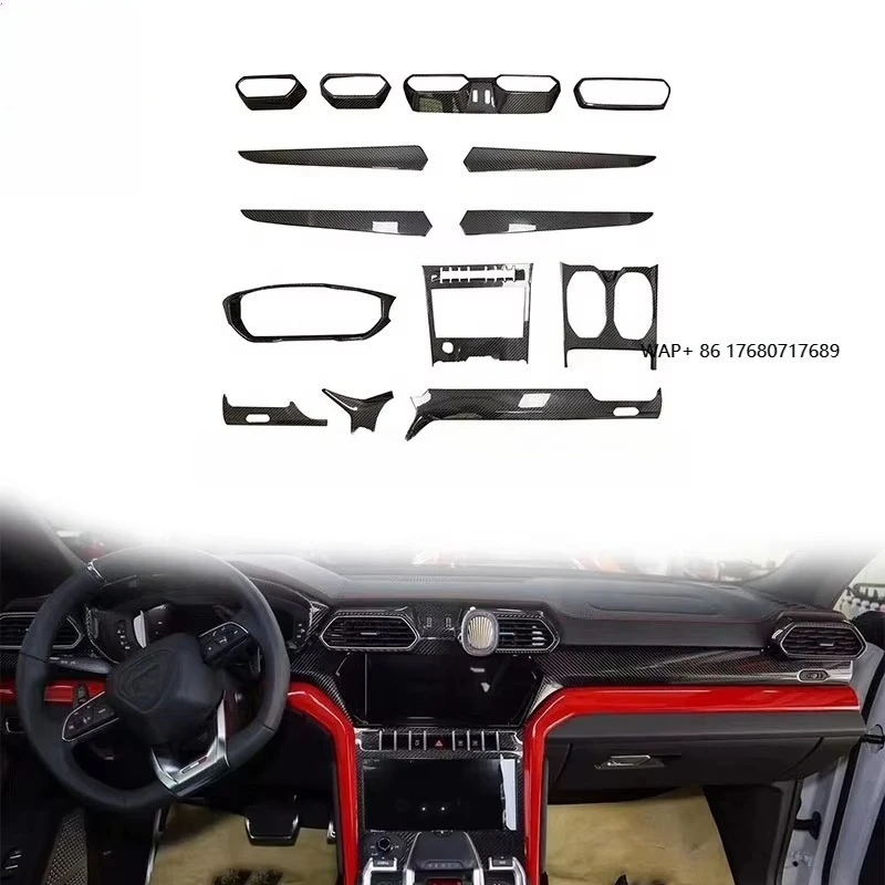For Lambor Urus Carbon Fiber Interior Trim Interior Trim Vents Inside Panels Interior