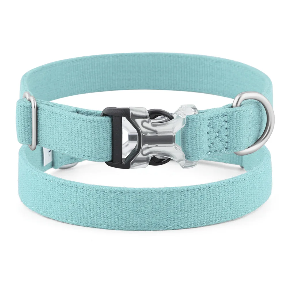 

Ошейник для собак, большой, средний и маленький, золотистая шерсть, колли, хлопок и лен, тяговое кольцо на шею для домашних животных, аксессуары для домашних животных