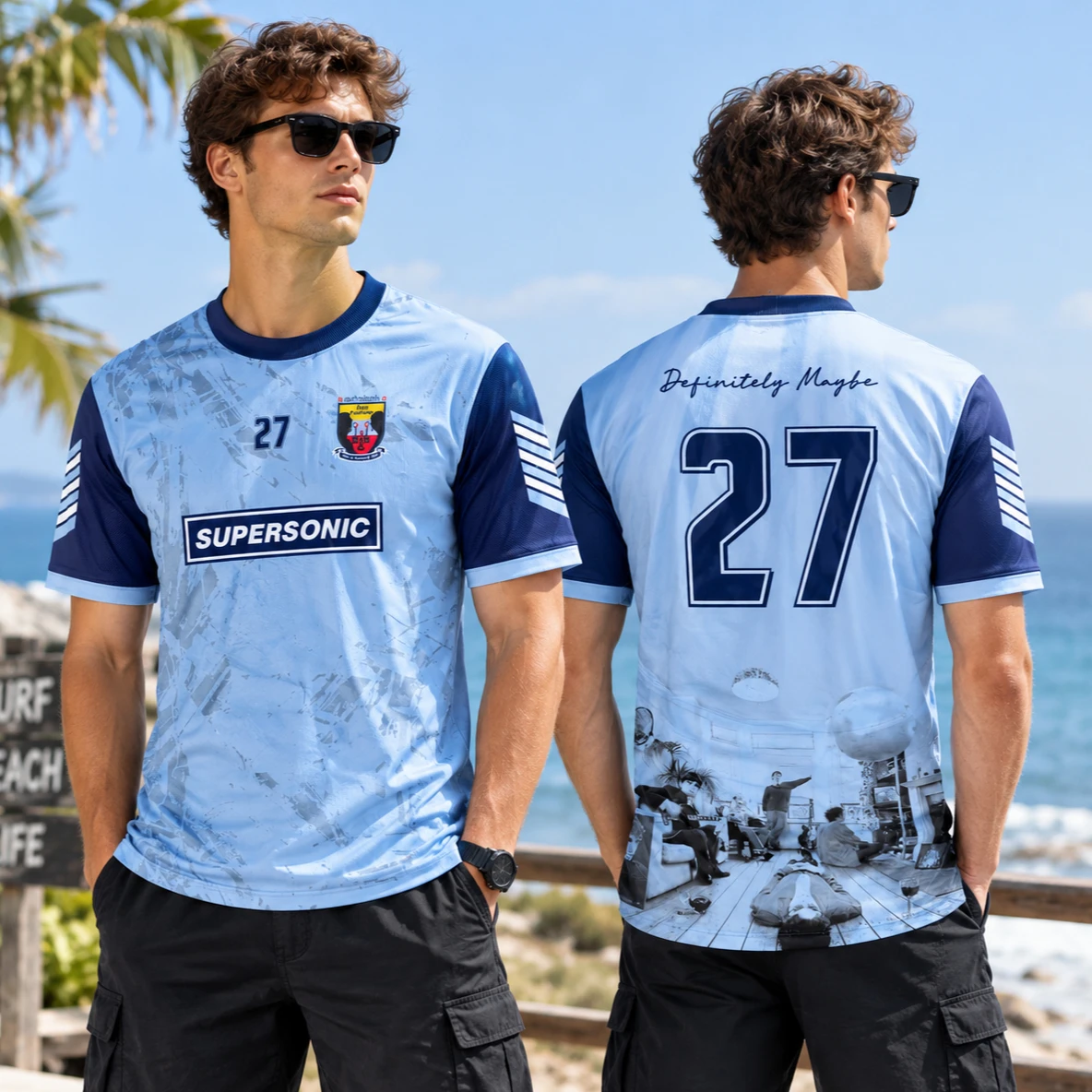 Oasis Live '27 World Tour 2026 New Quick-dry Top Adult T-shirt Summer Vintage Breathable Casual Training Outdoor Sports Jersey