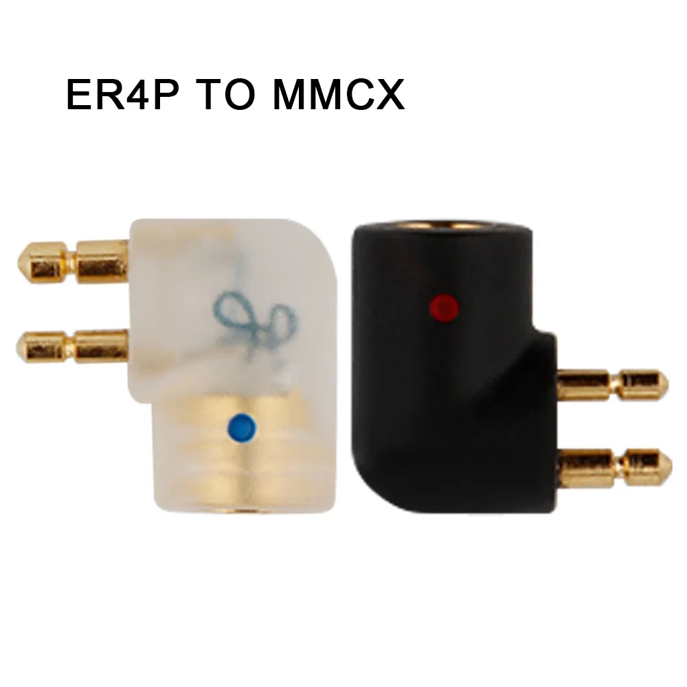 2pcs Super Mini MMCX Female To ER4P Earphone Audio Jack Adapter Etymotic ER4B ER4S ER4PT ER6I Series A Pair
