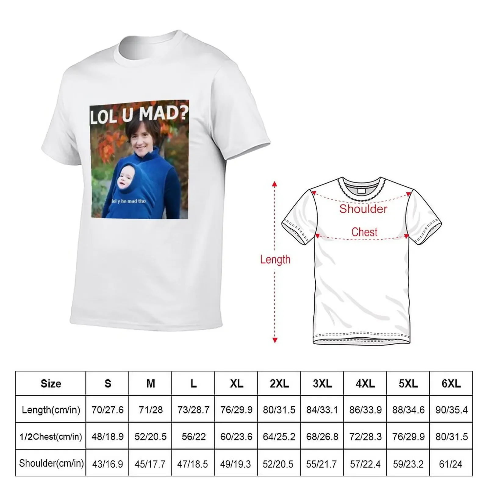 u mad bro? lol y he mad tho T-Shirt tees for a boy animal prinfor boys men clothes