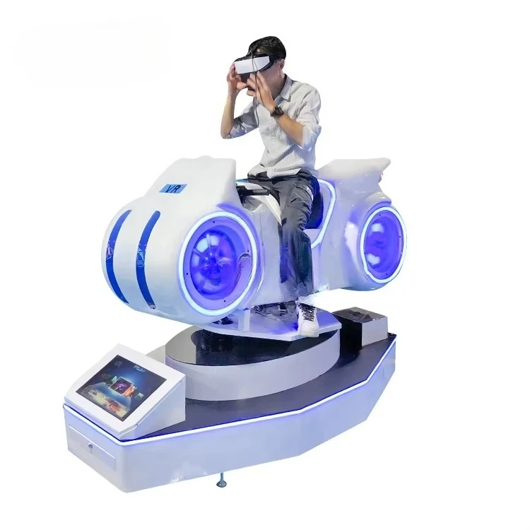 

9D VR Racing Motorbike Simulator Equipment Virtual Reality Game for Amusement Park