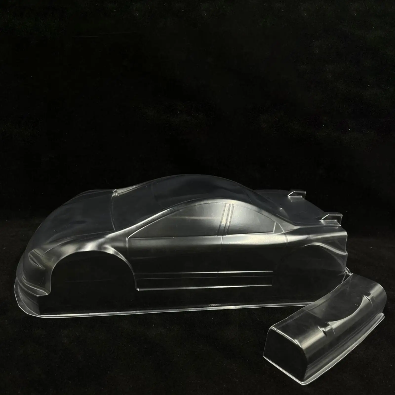 Body Shell Housing Unpainted Upgrade Parts 1:10 RC Flat Sport Car Body Shell