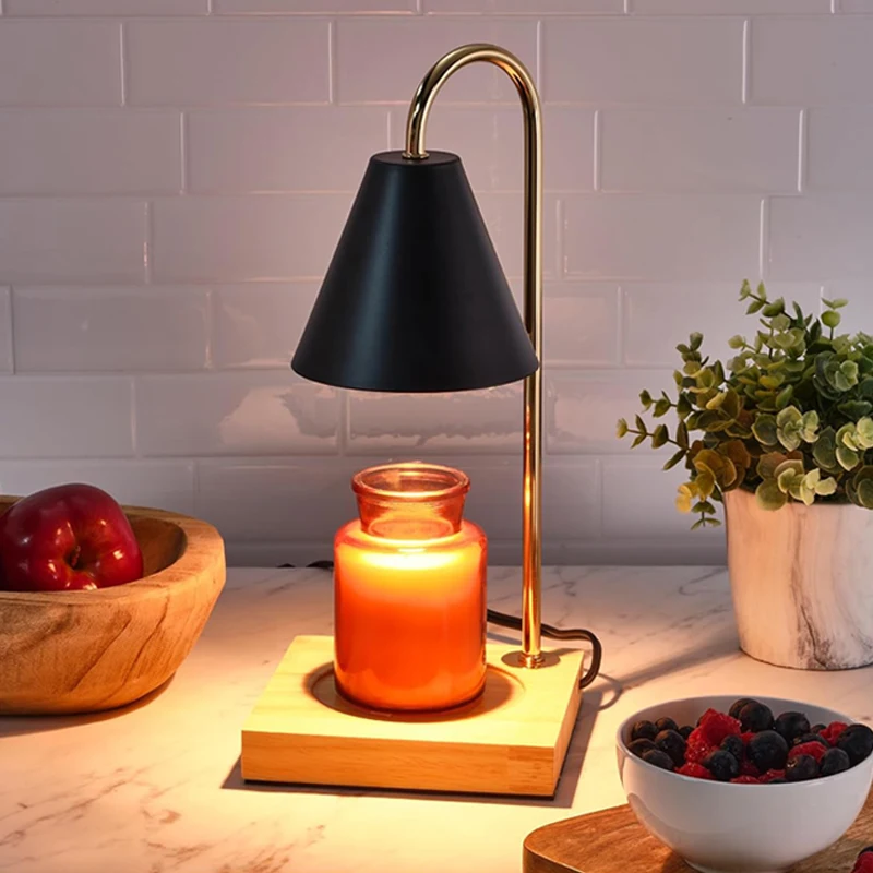 

Simple wax melting lamp, atmosphere decoration desk lamp, flameless aromatherapy lamp can, candle wax melting heater