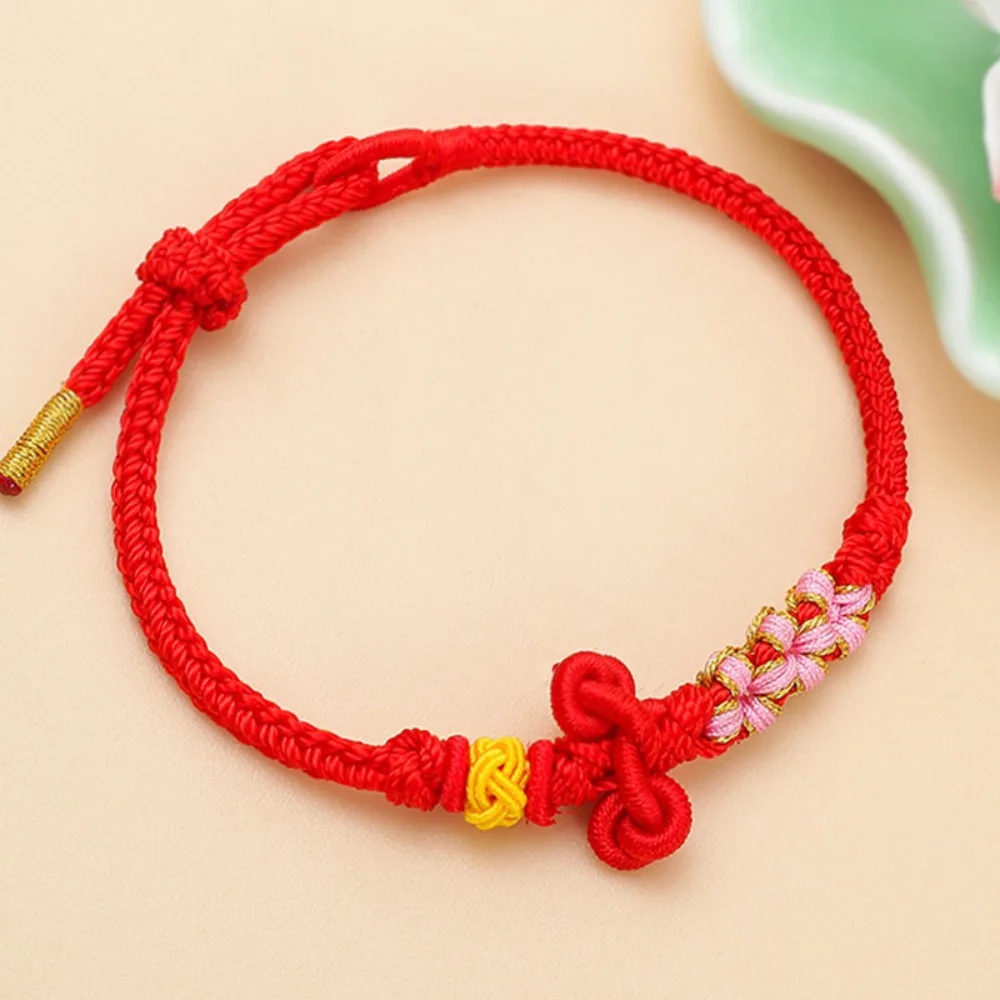 New Colorful Bracelet Handmade Weaving Ethnic Style Hand Rope DIY Hand Strap Holiday Gifts
