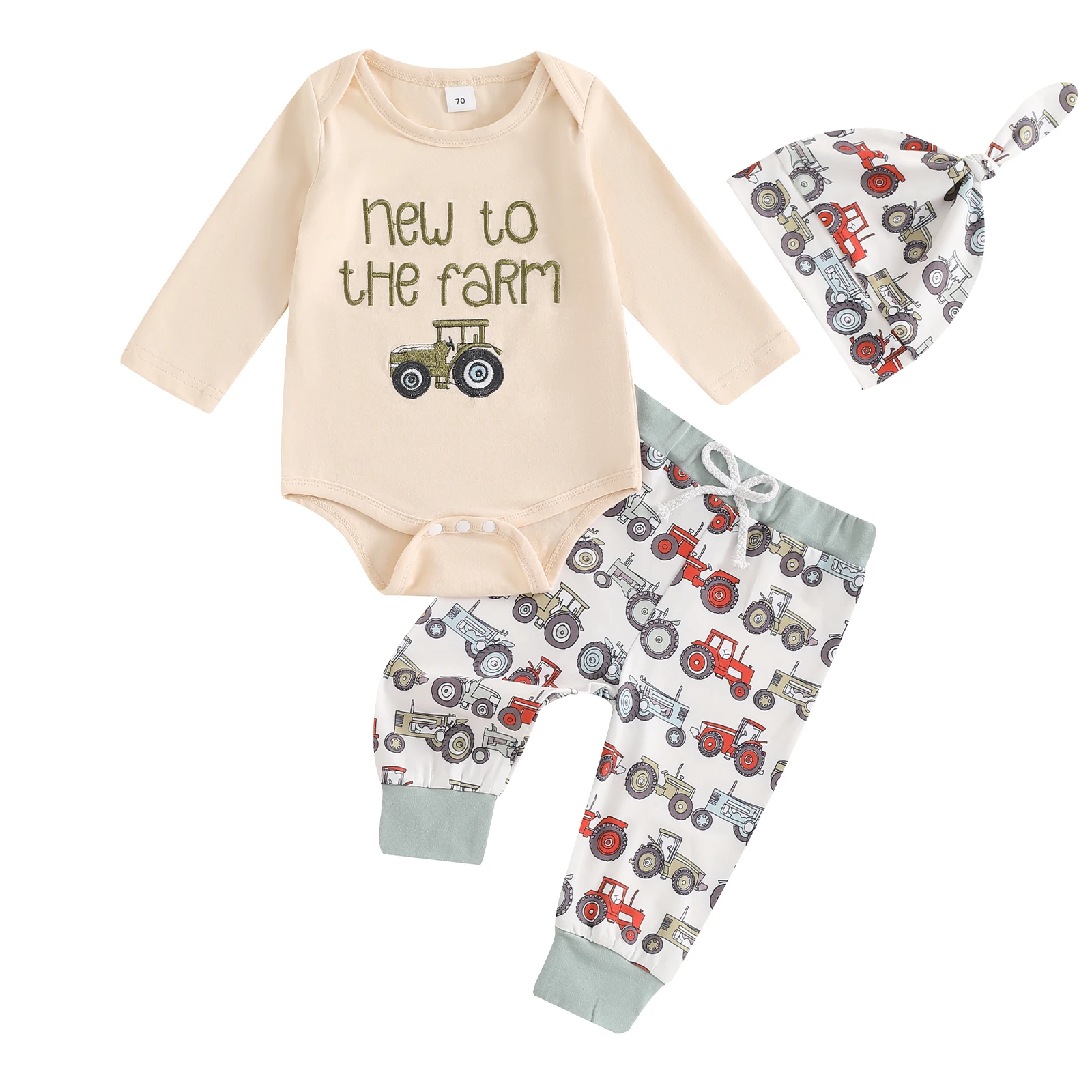 Embroidered Baby Boy Set 6