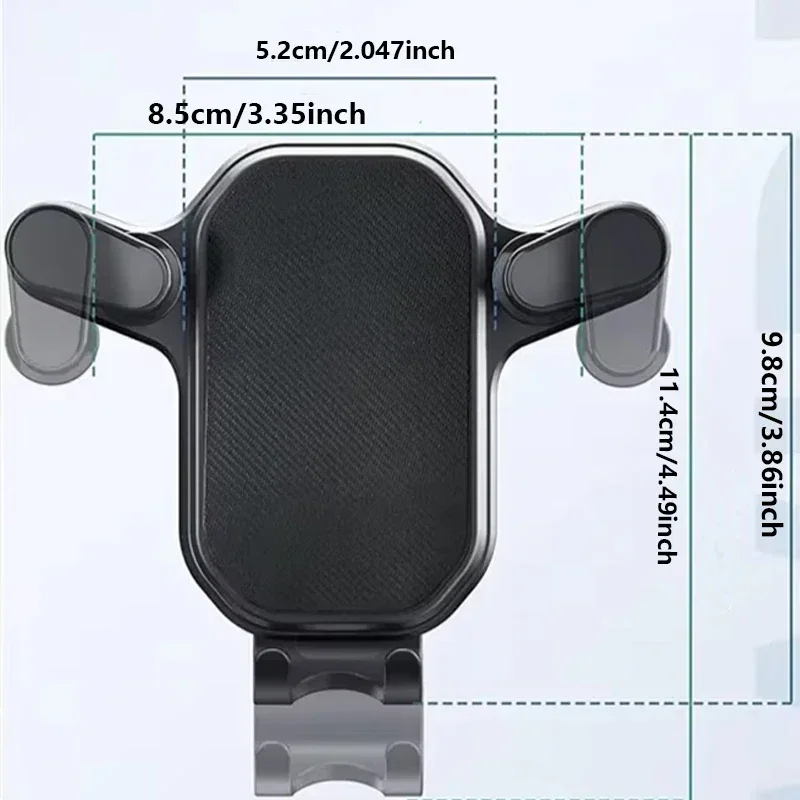 Car Phone Holder Stand Air Vent Gravity Car Mount GPS Smartphone Mobile Cell Support In Car Bracket for iPhone Samsung Xiaomi LG
