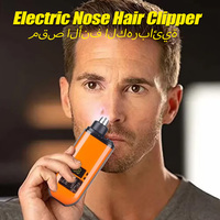 2 In 1 Electric Portable Ear And Nose Hair Trimmer Clipper 2024 Professional Painless Portable Eyebrow For Men