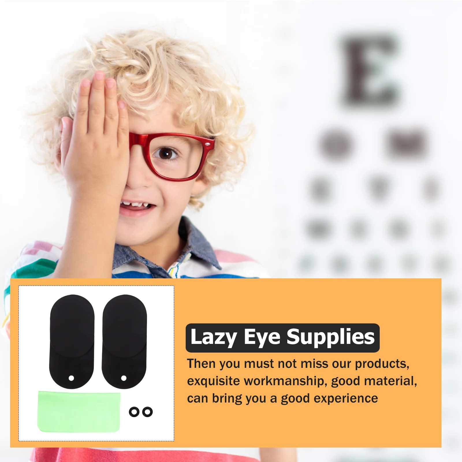 2 قطعة سيليكون لصقة عين غطاء نظارات لينة تحديد مريحة الحول الحول العين التدريب تصحيح الإمدادات