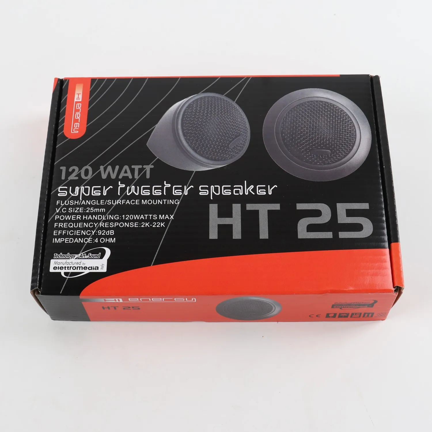 General Purpose Tweeter120W Super Silk Dome Tweeter Speakers Car Power Loud Dome Tweeter Loudspeaker for Car High Tweeter