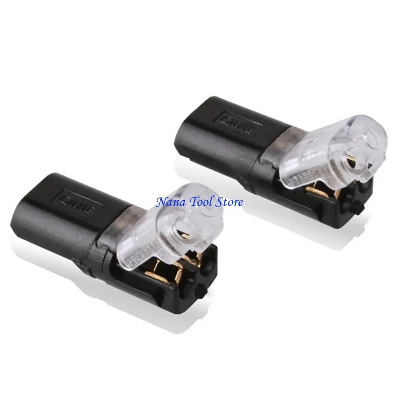 31GJ 10 Pcs Wire Cable Plug Connector Solderless Press Terminal No Stripping Required