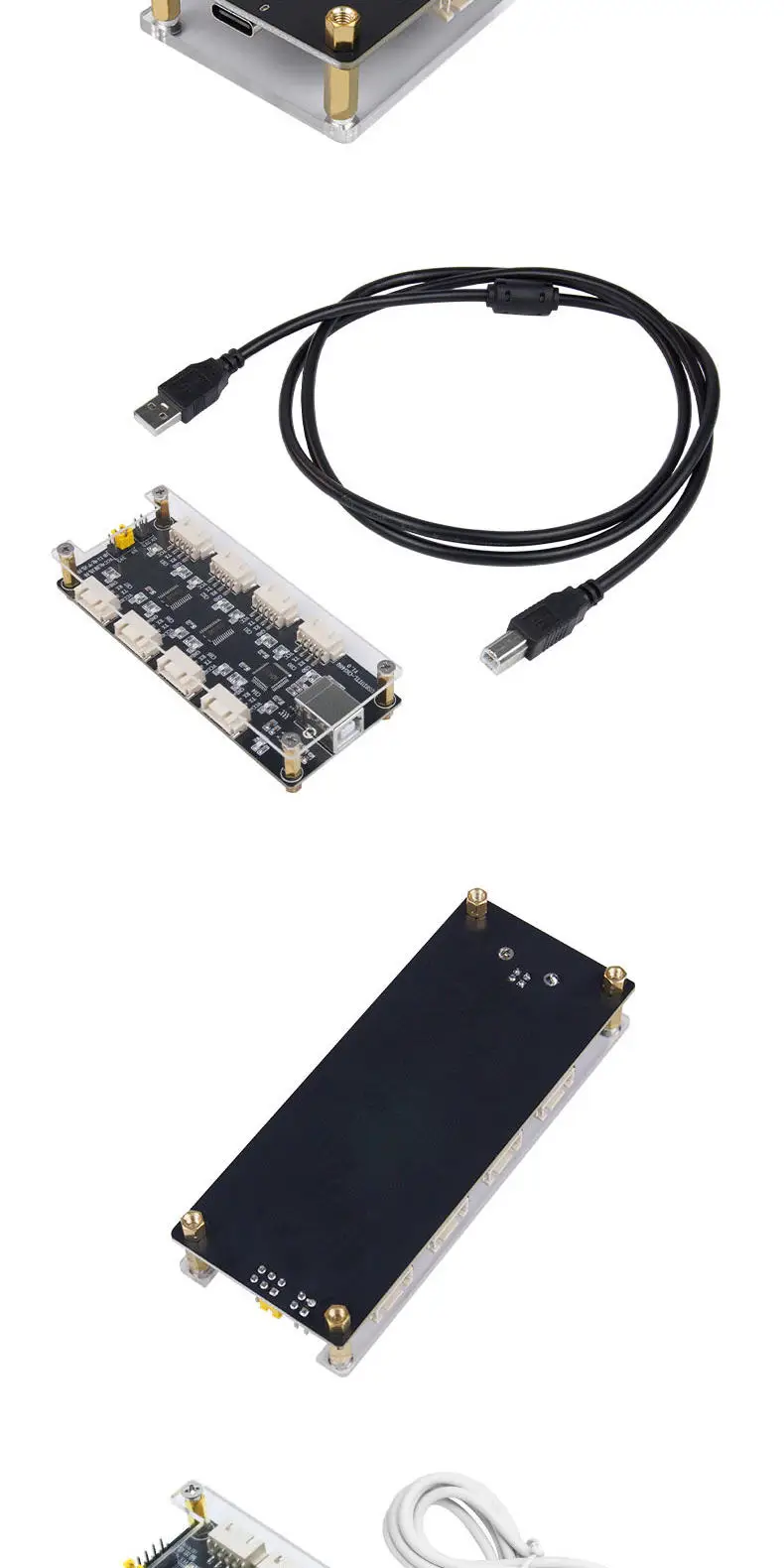 USB to 4 8 16 channel TTL serial expansion module 3.3V 5V multi-channel UART breakout board MOQ 2