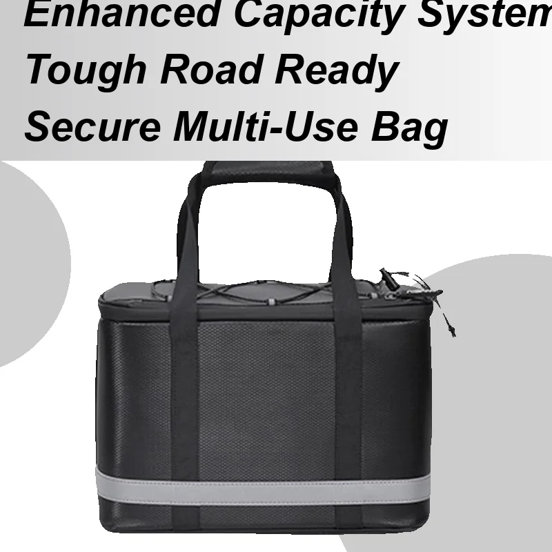 

Cycling Rack Bag Large Capacity Bike Bags For Bicycles Rear Rack Insulation Scratch Resistant Portable Cooler Pouch For Cycling