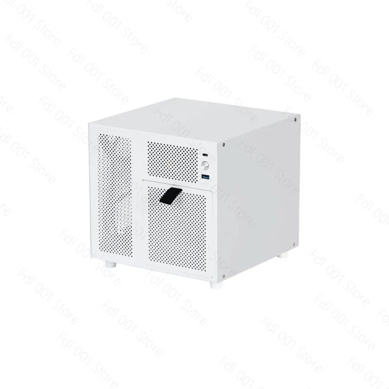 

Ursa Minor 4-disk NAS Chassis SFX Power Supply ITX Main Board Flying Cow Black Group Home Storage Server Small Chassis