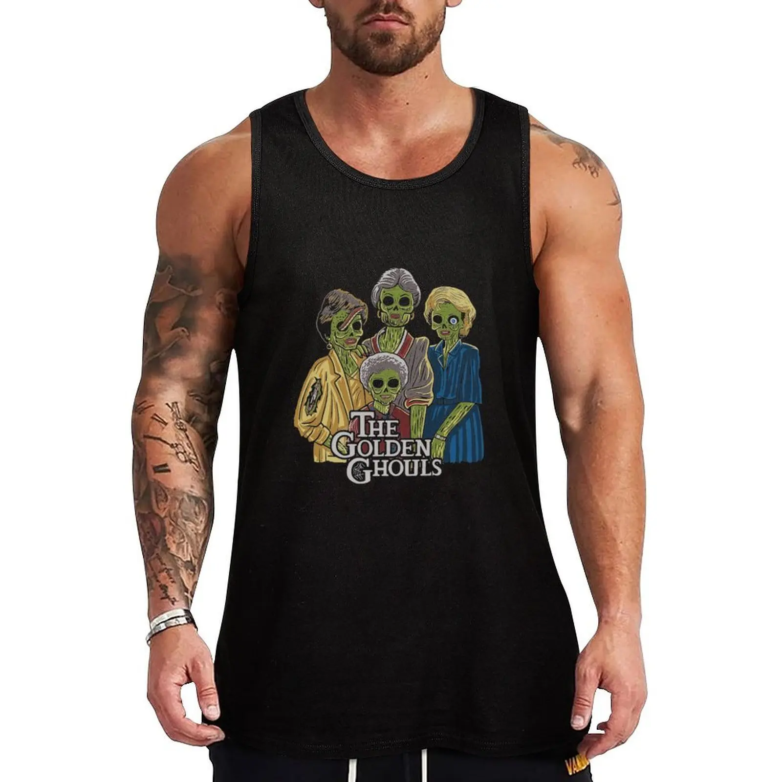 The Golden Ghouls Tank Top Lightweight Workout Tank Top Breathable Athletic Wear