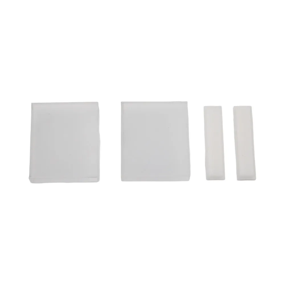 Clear Quartz Material 50mm Cuvette Optical Analysis Premium Purity Quartz Slip-Resistant Design 10mm Light Path