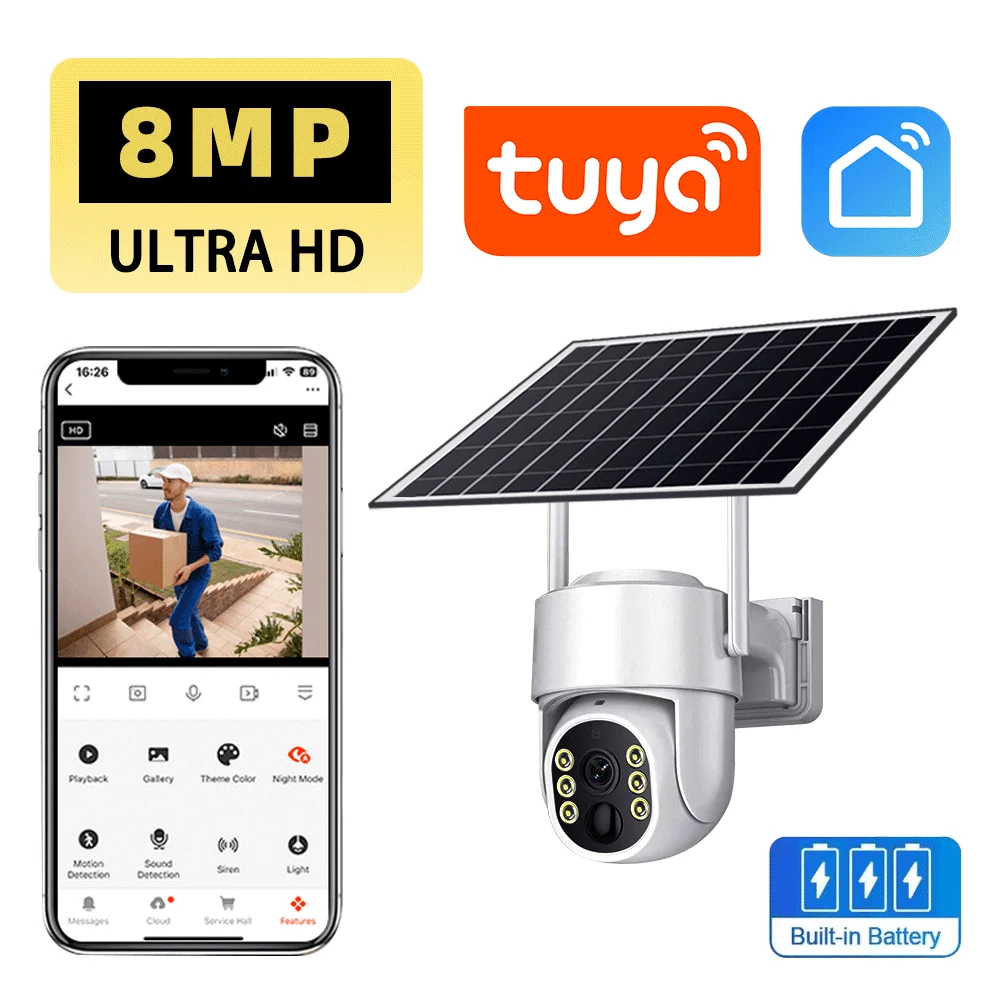 Tuya 8MP Hd Outdoor… - image