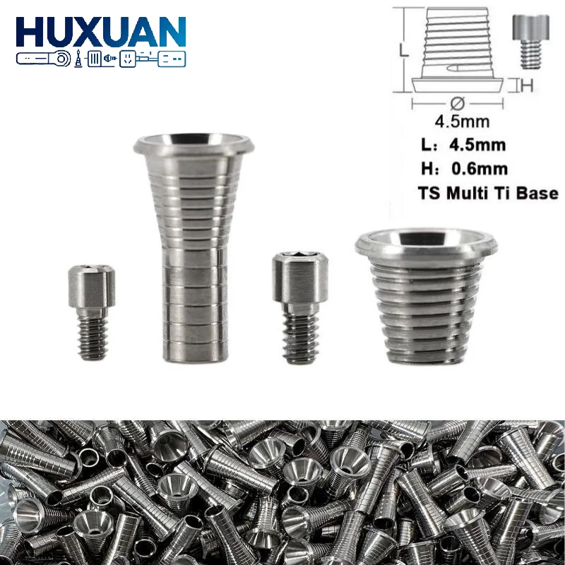 Composite Implant Abutment Components Universal Design Corrosion Resistant Wearproof for Dentist Dental Surgery Repair Work