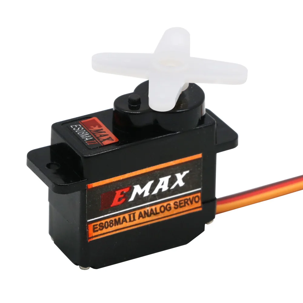 1 / 2 pz Emax ES08MA II Mini Metal Gear Servo analogico 12g/ 2.0kg/ 0.12 Sec Mg90S per RC Car Truck Crawler Servo RC Accessorie