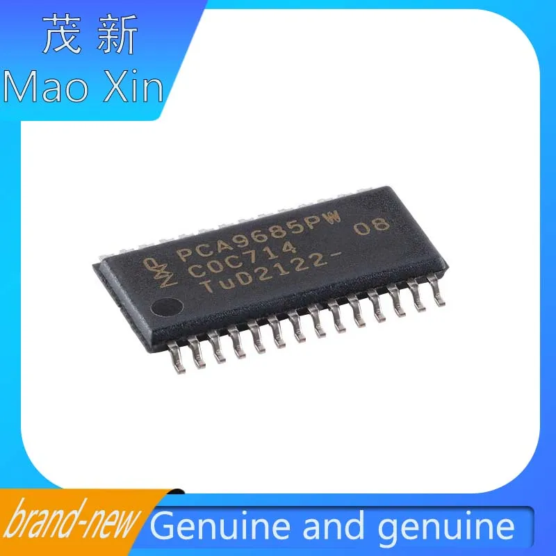 New original PCA9685PW, 118 package TSSOP-28 I2C 5V voltage source LED controller chip