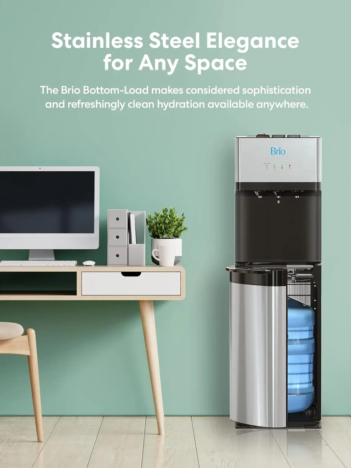 Bottom Loading Water Cooler Water Dispenser – Limited Edition - 3 Temperature Settings - Hot, Cold & Cool Water