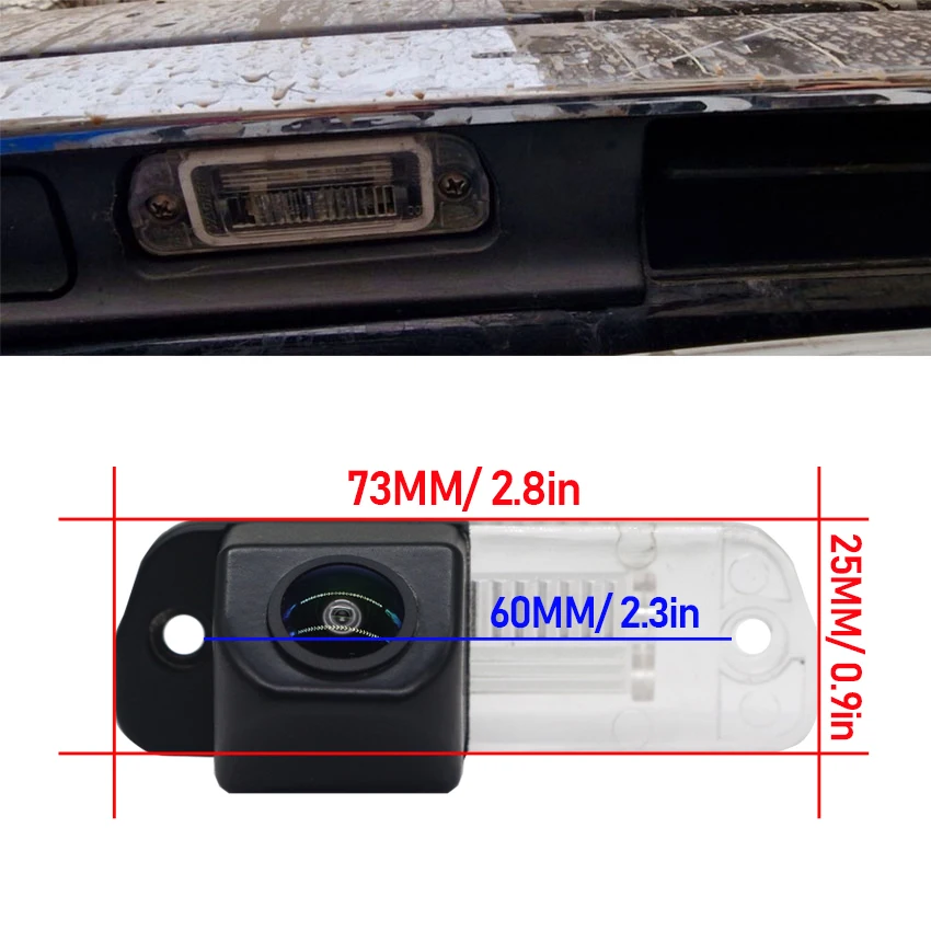 170° HD CCD 1080P Backup Rear View Camera For Mercedes Benz R GL SLK Class ML320 350 300 X164 W164 W251 R171 R300 R350 R63 AMG