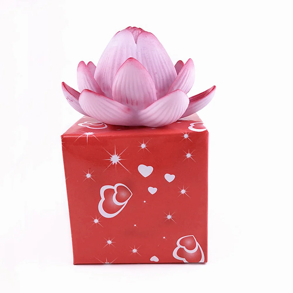Tabletop Tabletop Buddhism Led Led Flower Blessing Lamp Lotus Lotus Light Garden Light Buddha Lamp