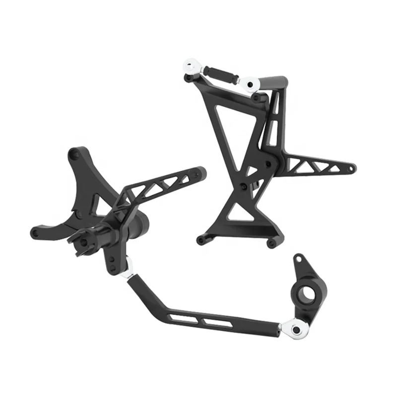 طقم تحكم متوسط للدراجة النارية STLF Black3 لـ HD 18-Later Softail للتحكم في القدمين يناسب مجموعة أدوات LowRider S/Street Bob #1