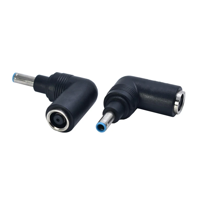 

1pcs 90 Degree 7.4*5.0 Mm Female Jack To 4.5*3.0Mm Male Plug Right Angle Dc Power Connector Adapter Laptop