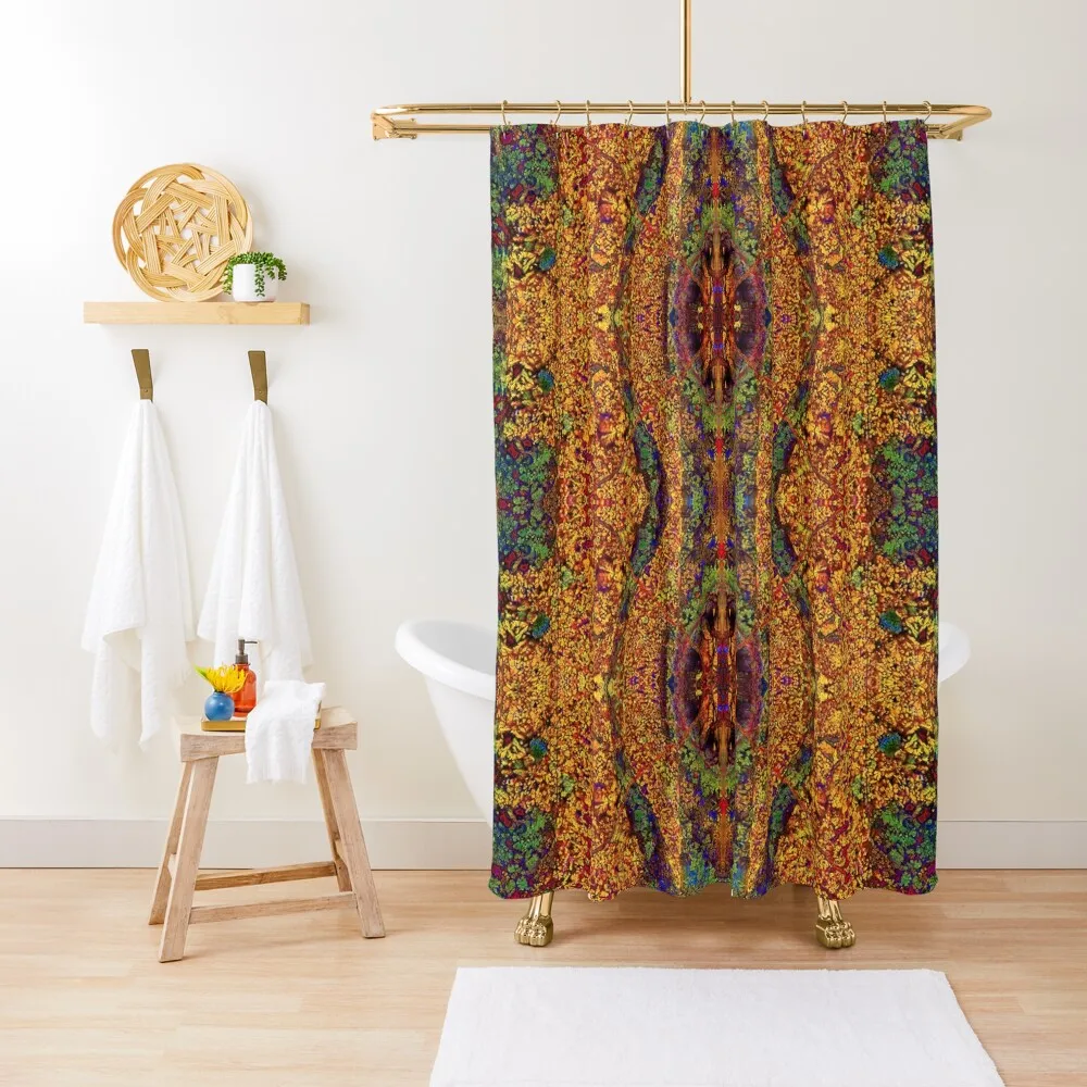 

Lithoviso stone design: Pattern from self-found gemstone: Jasper # 3 Shower Curtain Luxury Bathroom Curtain