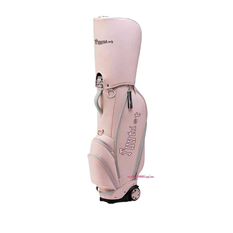 2025 New Korea Golf Bag Golf Trolley Bag Men And Women Convenient Standard Stand Bag With Wheels