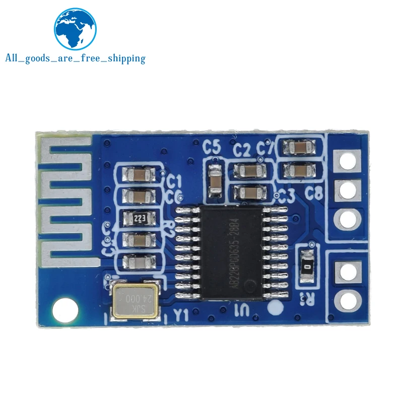 TZT 1/3PCS Ca-6928 Bluetooth-5.0 Audio Module Led Power 3.3V-8V Audio Dual Digital Audio Amplifie Module Board