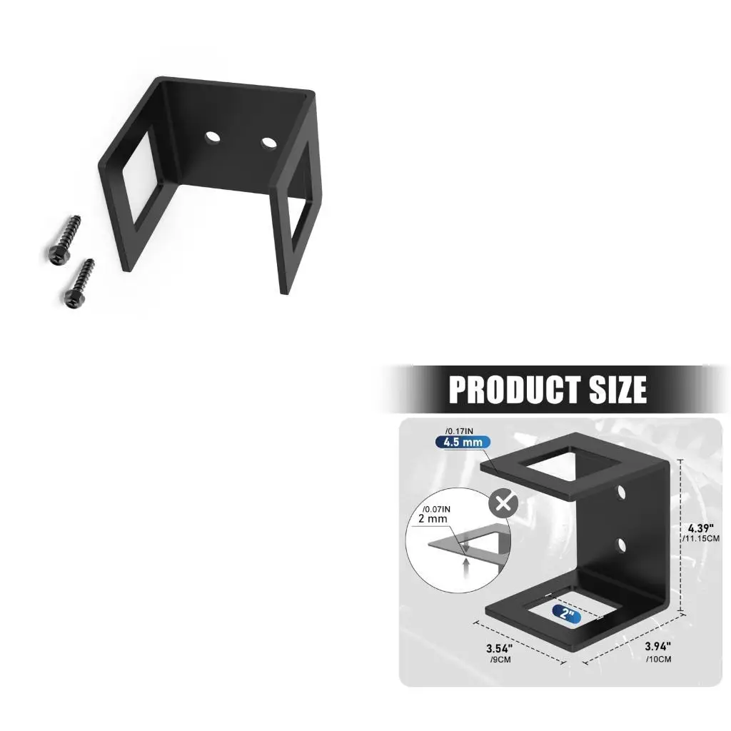 Hitch Mount Storage Bracket for Optimized Vehicle Organization Hitch Bracket