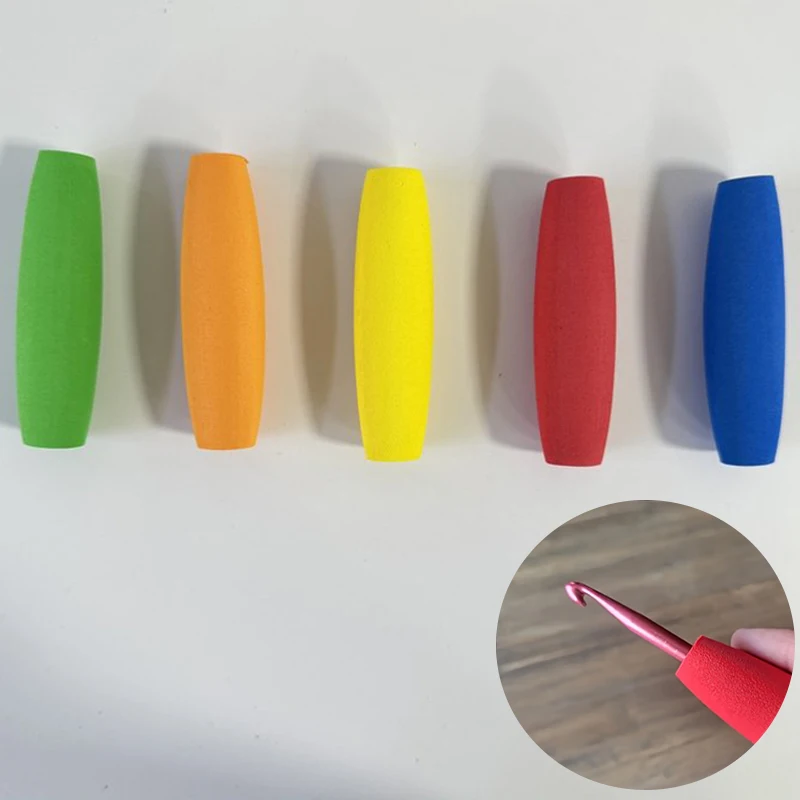 

Набор эргономичных ручек для вязания крючком. Удобная ручка для крючков. Многоразмерные аксессуары для крючков для крючков 2–8 мм.