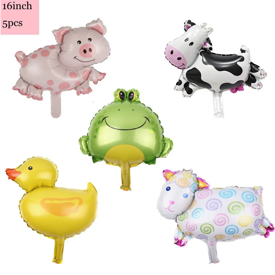 1Set Bauernhof Tier Papier Hut Karton Kuh/Schwein/Schafe Hüte Nette Süßigkeiten Taschen für Kinder Bauernhof Tiere thema Glücklich Geburtstag Party Decor – Detail 7