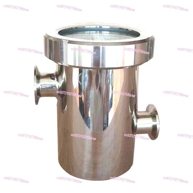 304 Stainless Steel Air Blocker Device, Partition  Sanitary Grade, Anti-backflow Floor Drain, Special for Clean Room of Workshop