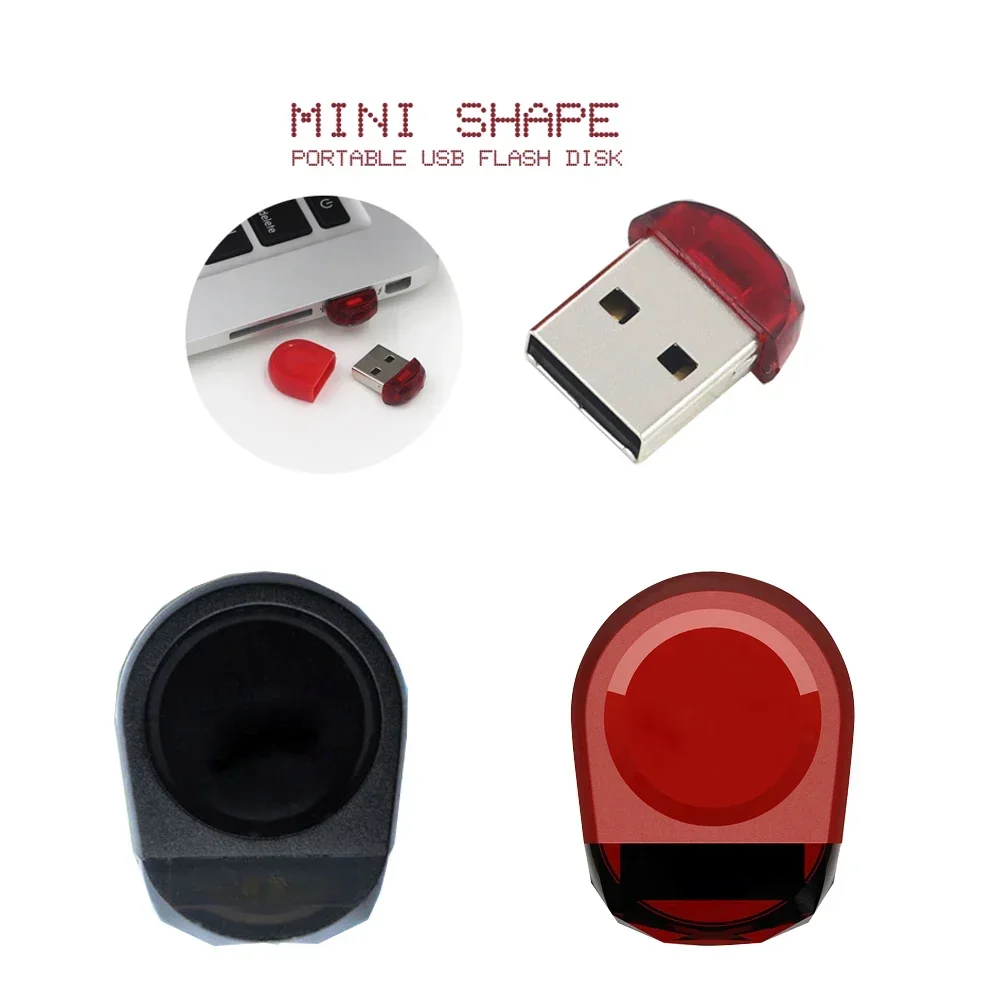 Unidad Flash USB de plástico de 512GB, pendrive Mini USB 2,0 de 64GB, 32GB, capacidad Real, memoria USB de 16GB, 128GB, 256GB, disco U de regalo tipo C