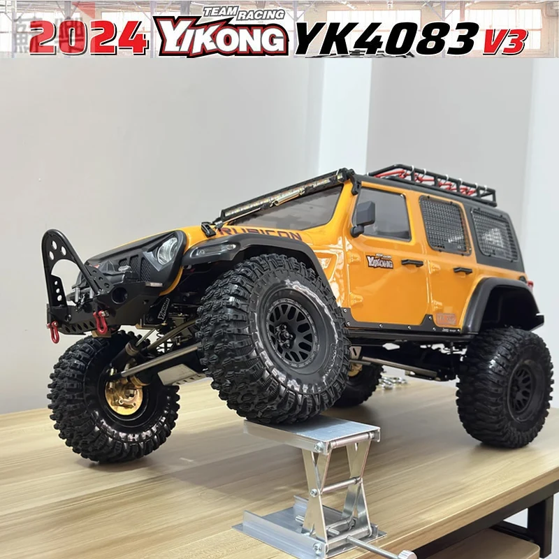 

Yk4082 1:8 альпинистский автомобиль с дистанционным управлением, радиоуправляемый гусеничный автомобиль, профессиональные модели автомобилей, дифференциальный замок, высокий 4x4 для бездорожья