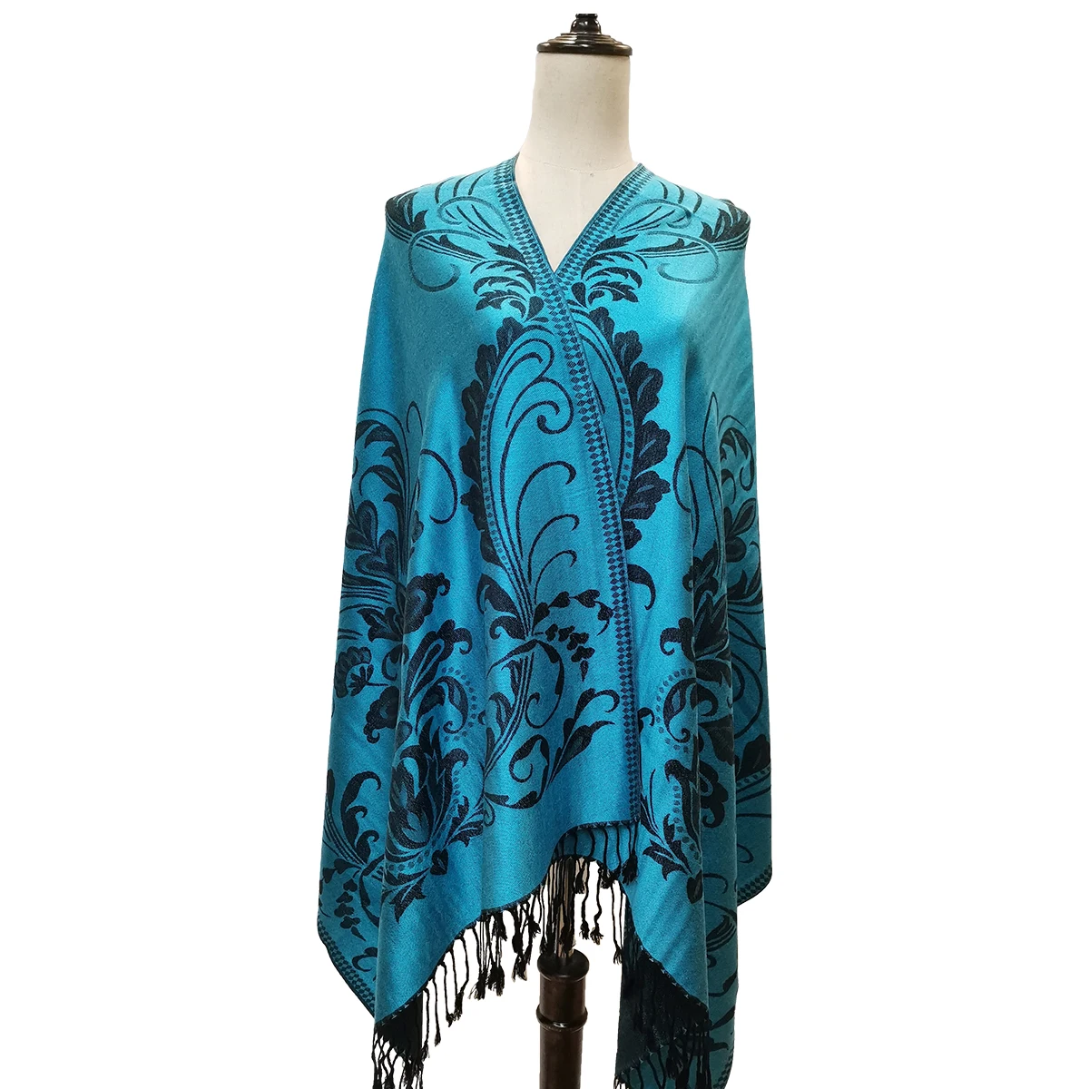 New fashionable all-match imitation cashmere Pashmina paisley tassel scarf long scarf shawl for all seasons