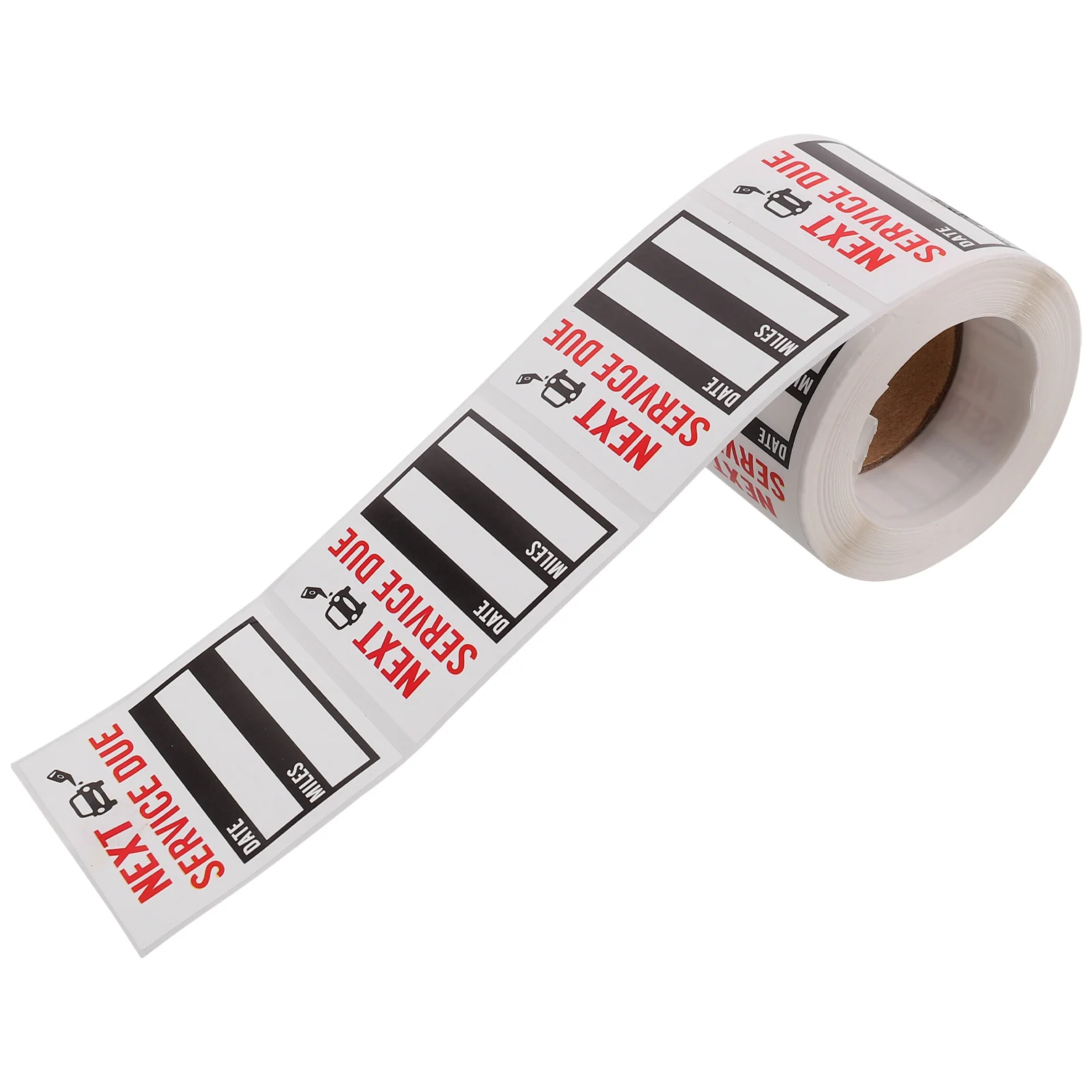 

1 Roll Change Sticker Car Maintenance Reminder Label Adhesive Service Due Decal For Auto Car Next Service Sticker Repair