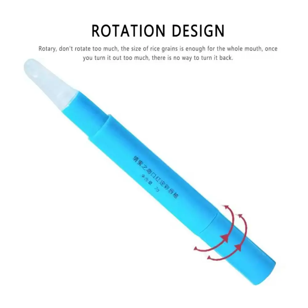 Fissaggio rossetti tazza antiaderente rossetto impermeabile cosmetici Non sbiaditi labbra idratanti impermeabile protezione lucida labbra B0R2