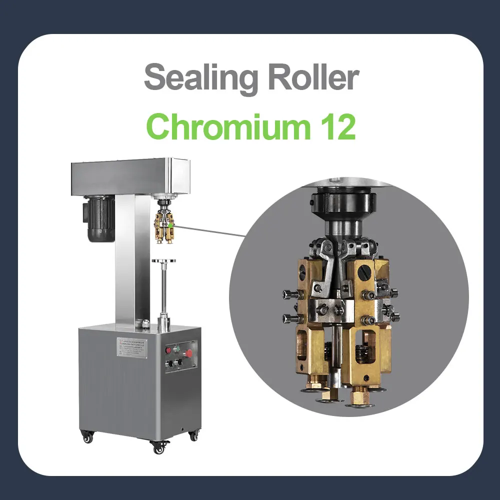 Semi Automatic Flip Off Vials Alcohol Glass Wine Bottle Electric Manual Capping Machine