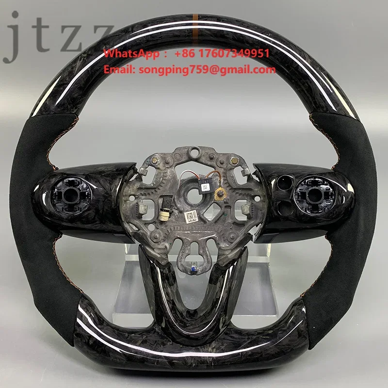 Customizable Carbon Fiber Steering Wheel with Personalized Style Suitable for BMW Mini S Cooper 50 S50 Automotive Interior
