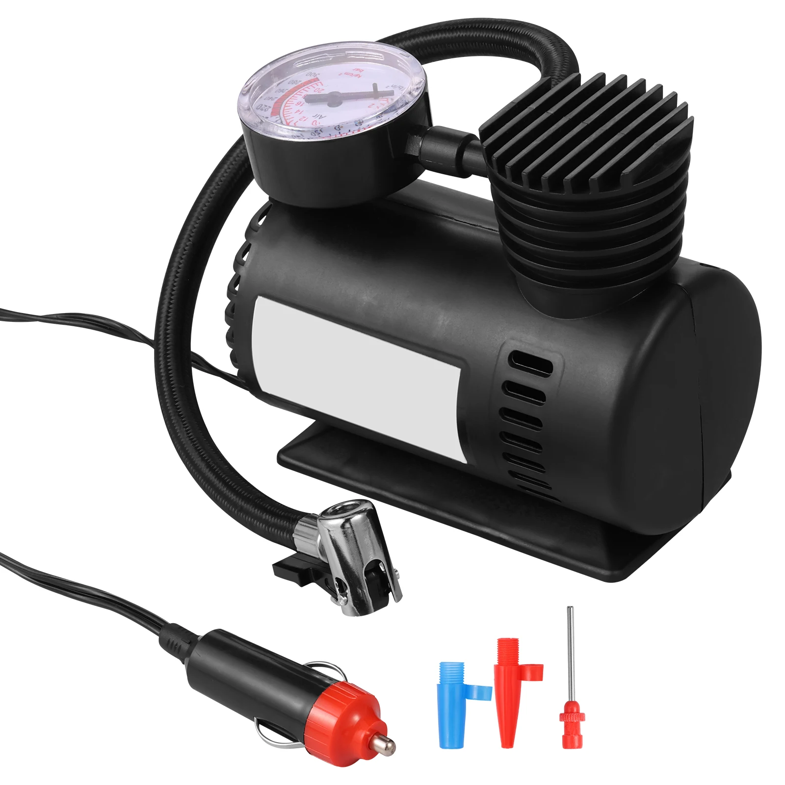 AliExpress everso 12V Car Air Compressor Air Pump Electric Tire Inflator Pump for Car Vehicle Motorcycle Bicycle Tyre with Digital Pressure Gauge