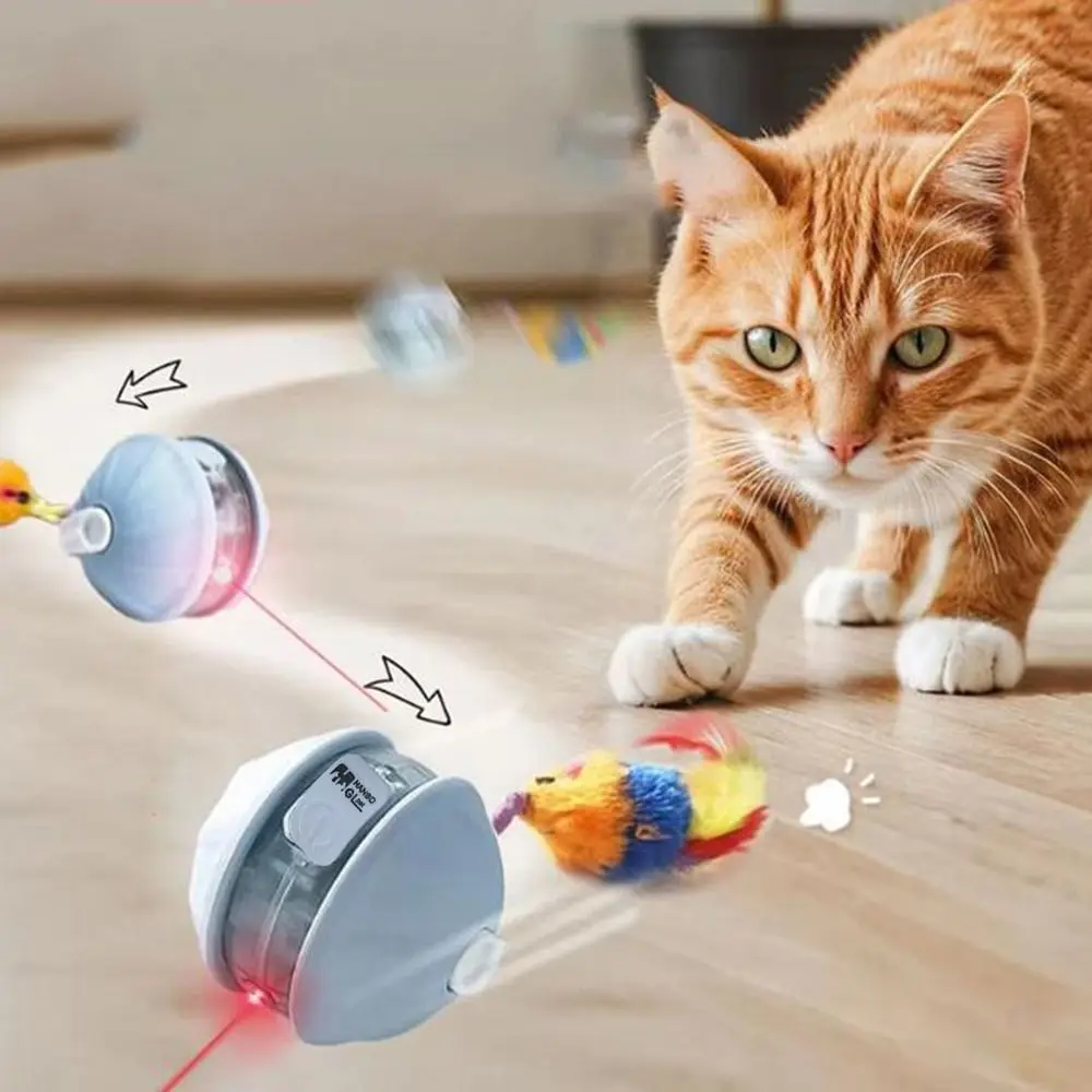 

USB Rechargeable Infrared Automatic Rolling Ball Detachable Cord Interactive Cat Infrared Interactive Ball Imitate Mouse