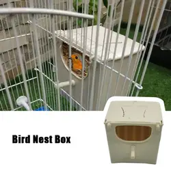 Plastic Bird Cage Chicken Nesting Box Bird House Breeding Mating Box Chicken Coops for Laying Hens Lovebirds Cockatiel Parrot