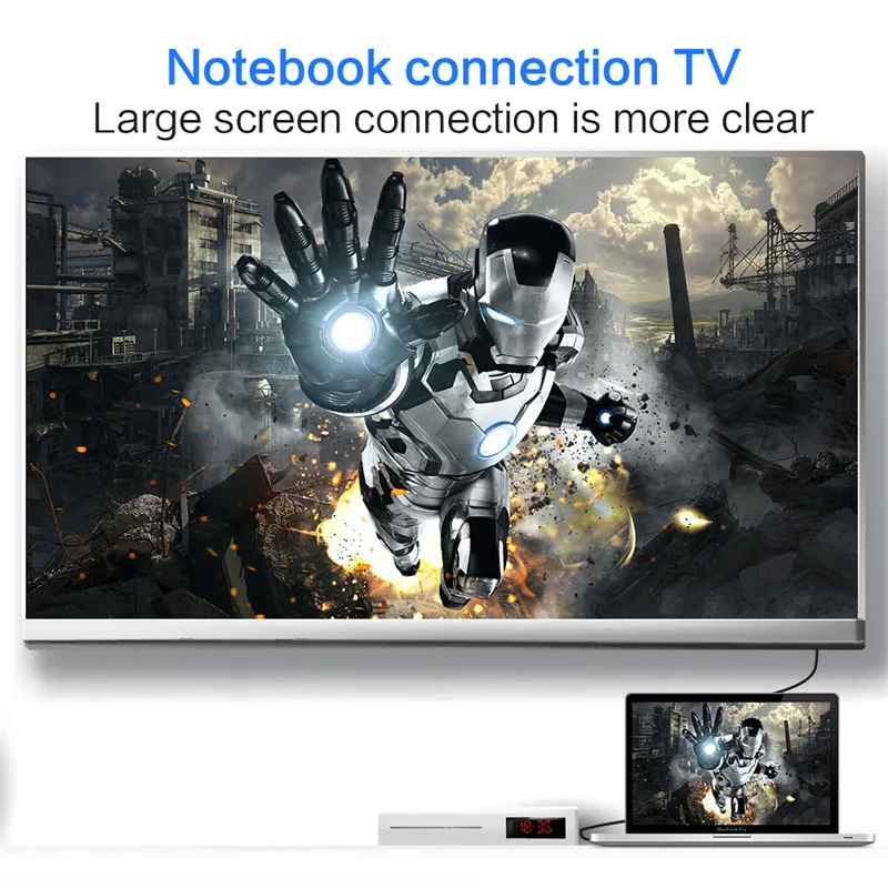Kabel DVI zgodny z HDMI 4K DVI-D 24 + 1 męski na żeński Adapter konwertera dwukierunkowy do monitora projektora Xbox PS4 TV Box